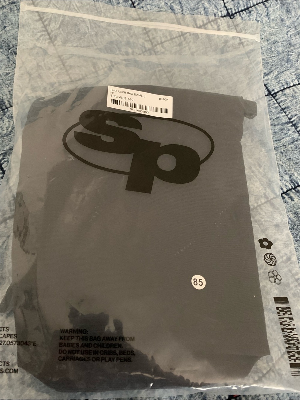 Black Shoulder Bag (Small) - Packaged SP South Korea brand 85/100 in world!!rare